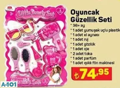 OYUNCAK GÜZELLİK SETİ OYUNCAK GÜZELLİK SETİ